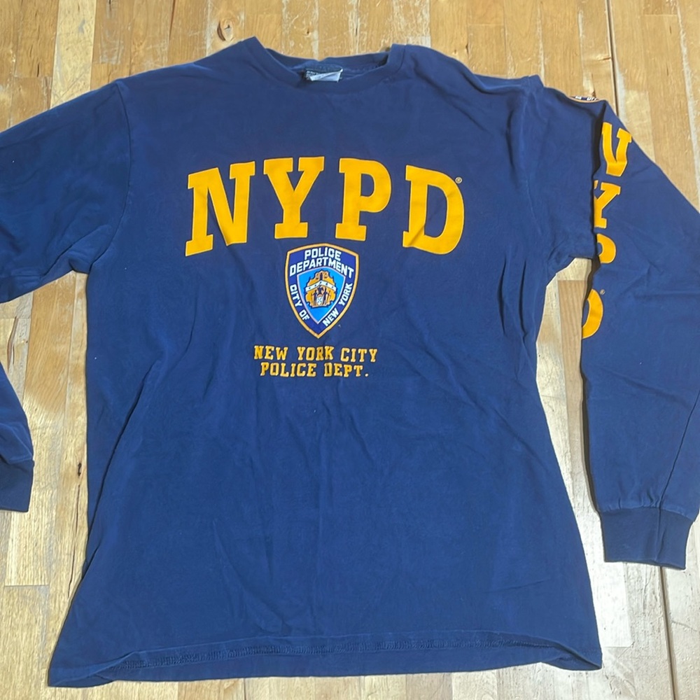 NYPD long sleeve tshirt